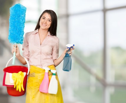 Carpet cleaning equipment used in Stockwell property