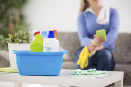 Signs curtains need cleaning in a Stockwell home